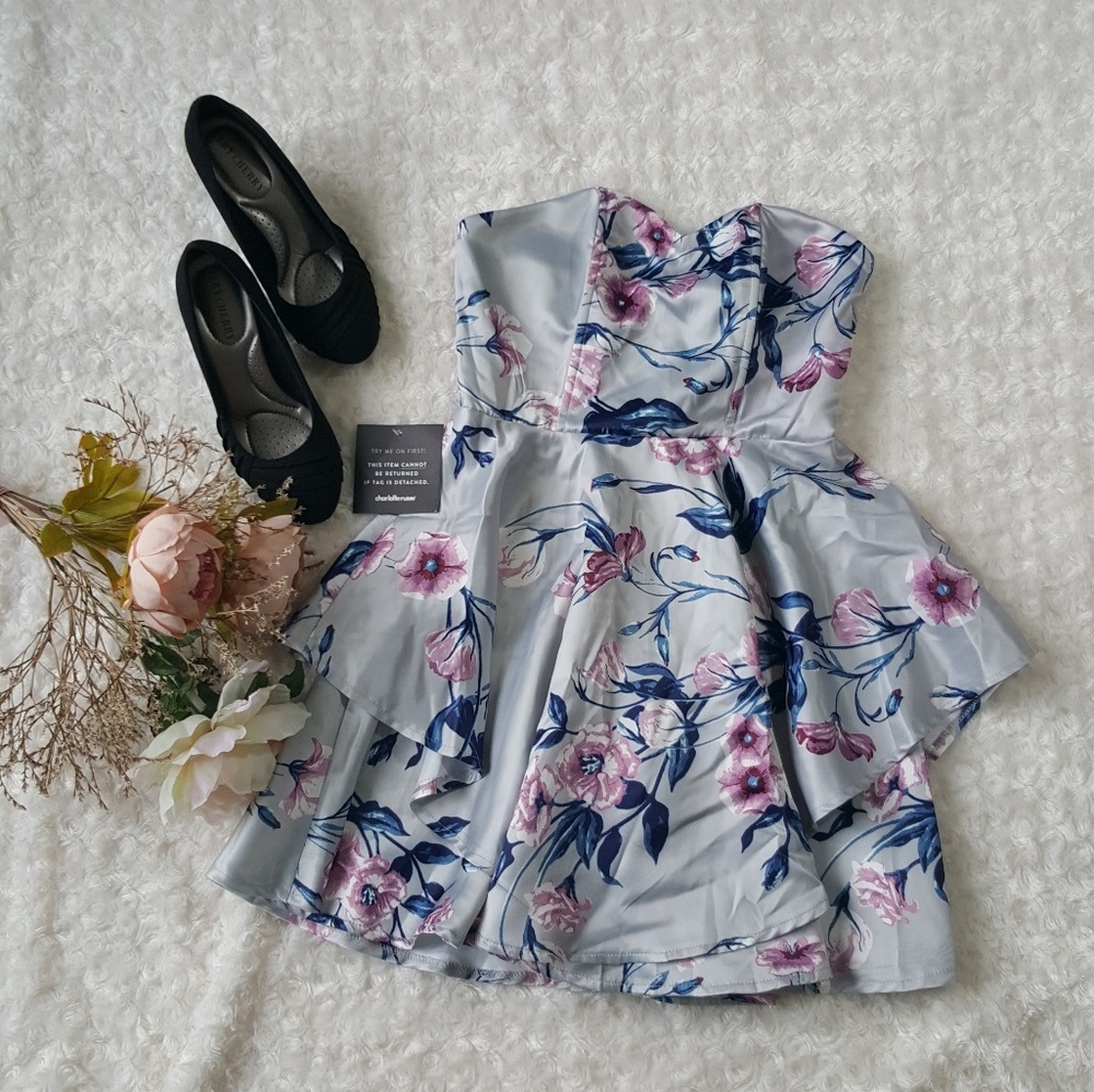 Formal strapless dress